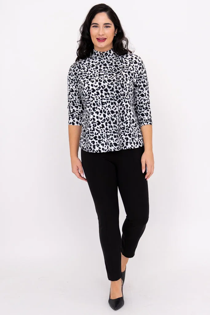 Highdrop Top, BW Leopard, Bamboo sold by Blue Sky product image thumbnail 2