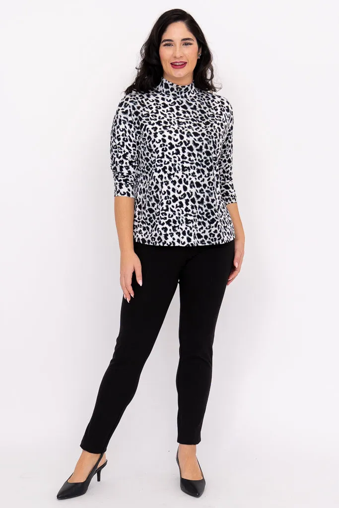 Highdrop Top, BW Leopard, Bamboo sold by Blue Sky product image thumbnail 3