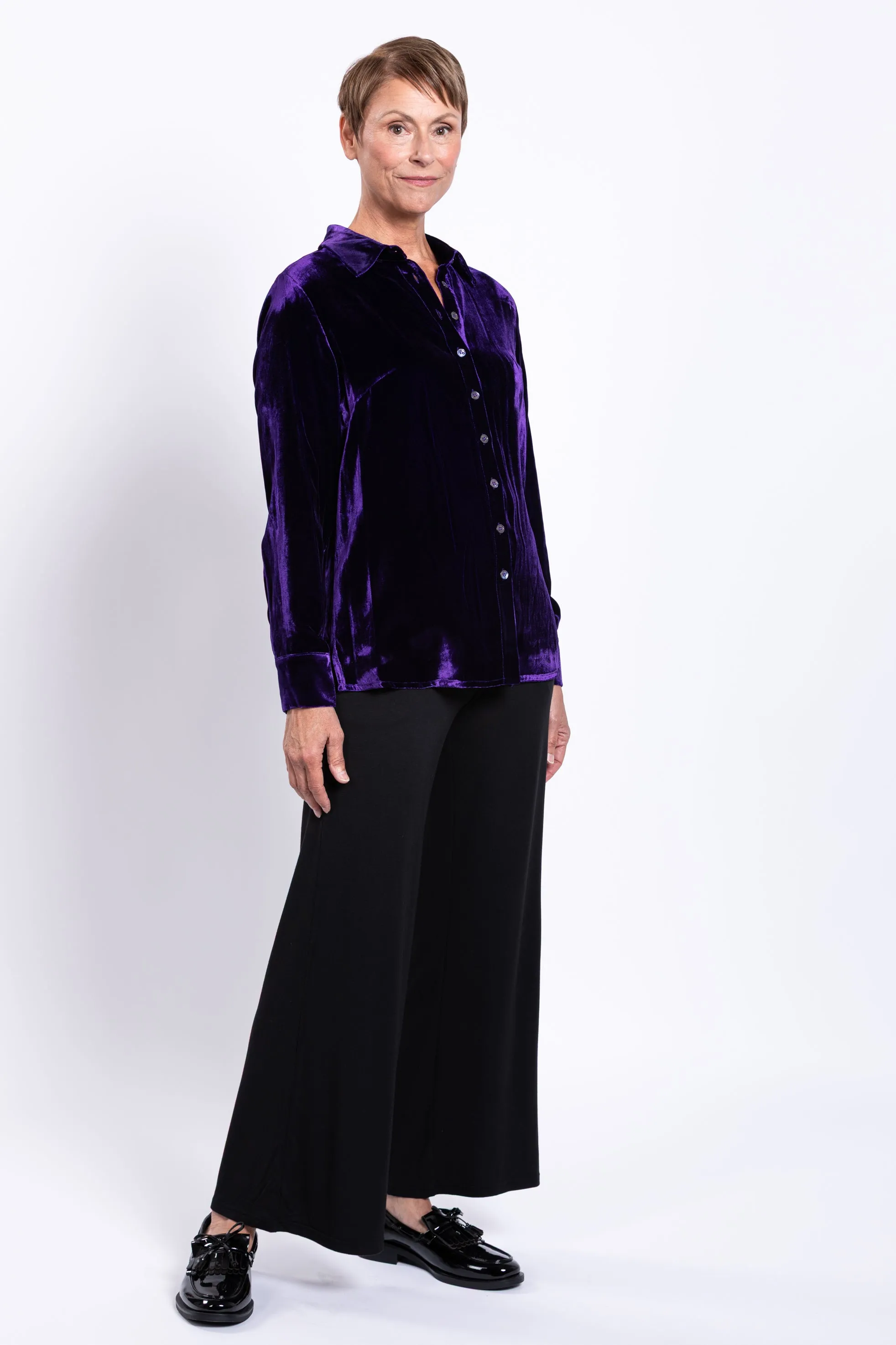 Memory Blouse, Royale, Silk Velvet sold by Blue Sky product image thumbnail 5