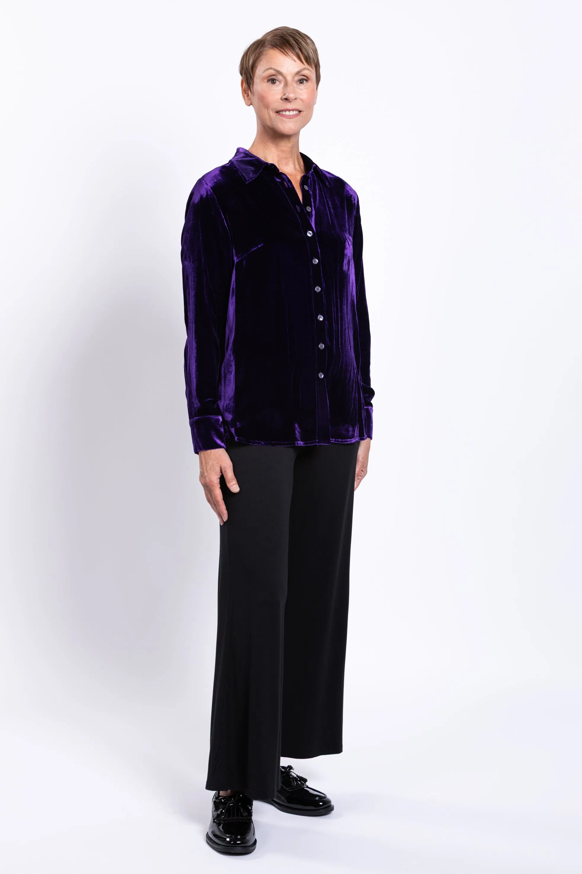 Memory Blouse, Royale, Silk Velvet sold by Blue Sky product image thumbnail 2