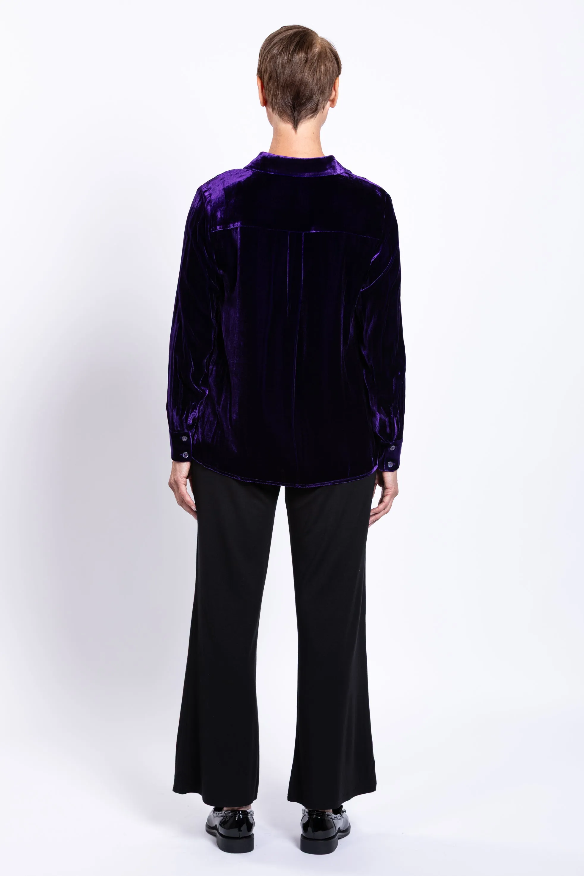 Memory Blouse, Royale, Silk Velvet sold by Blue Sky product image thumbnail 4