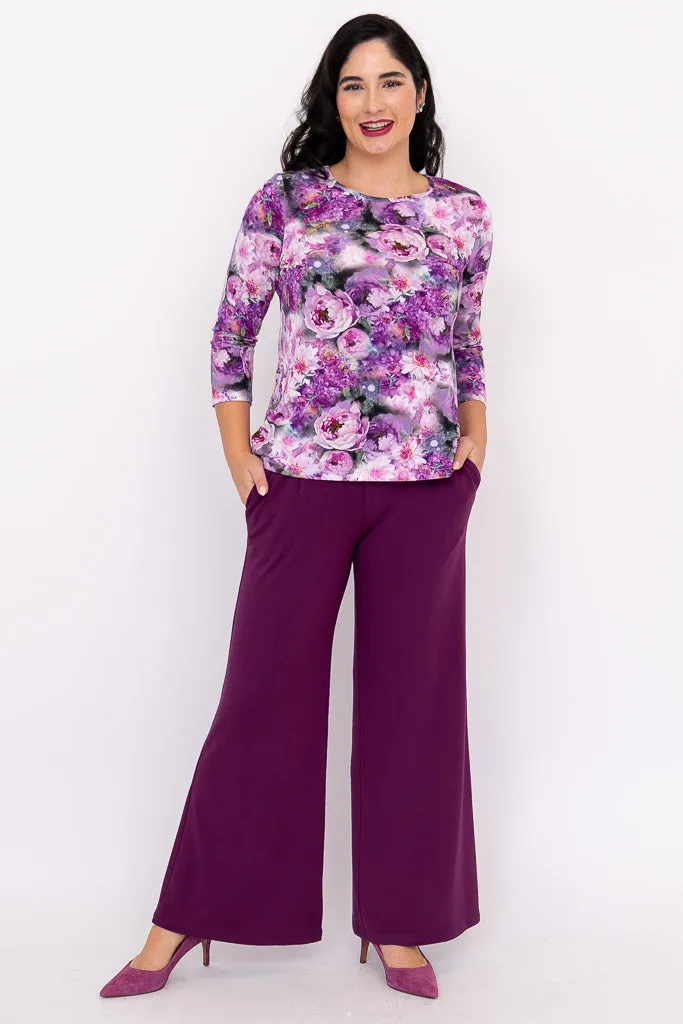 Margorie Top, Magenta Sugar, Bamboo sold by Blue Sky product image thumbnail 2