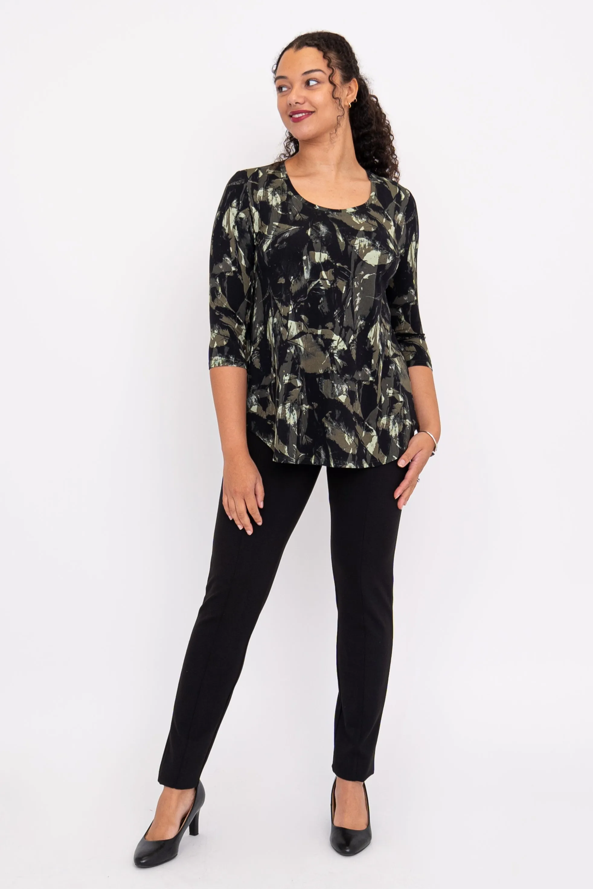 Jazz 3/4 Top, Khaki Oak, Bamboo sold by Blue Sky product image thumbnail 3