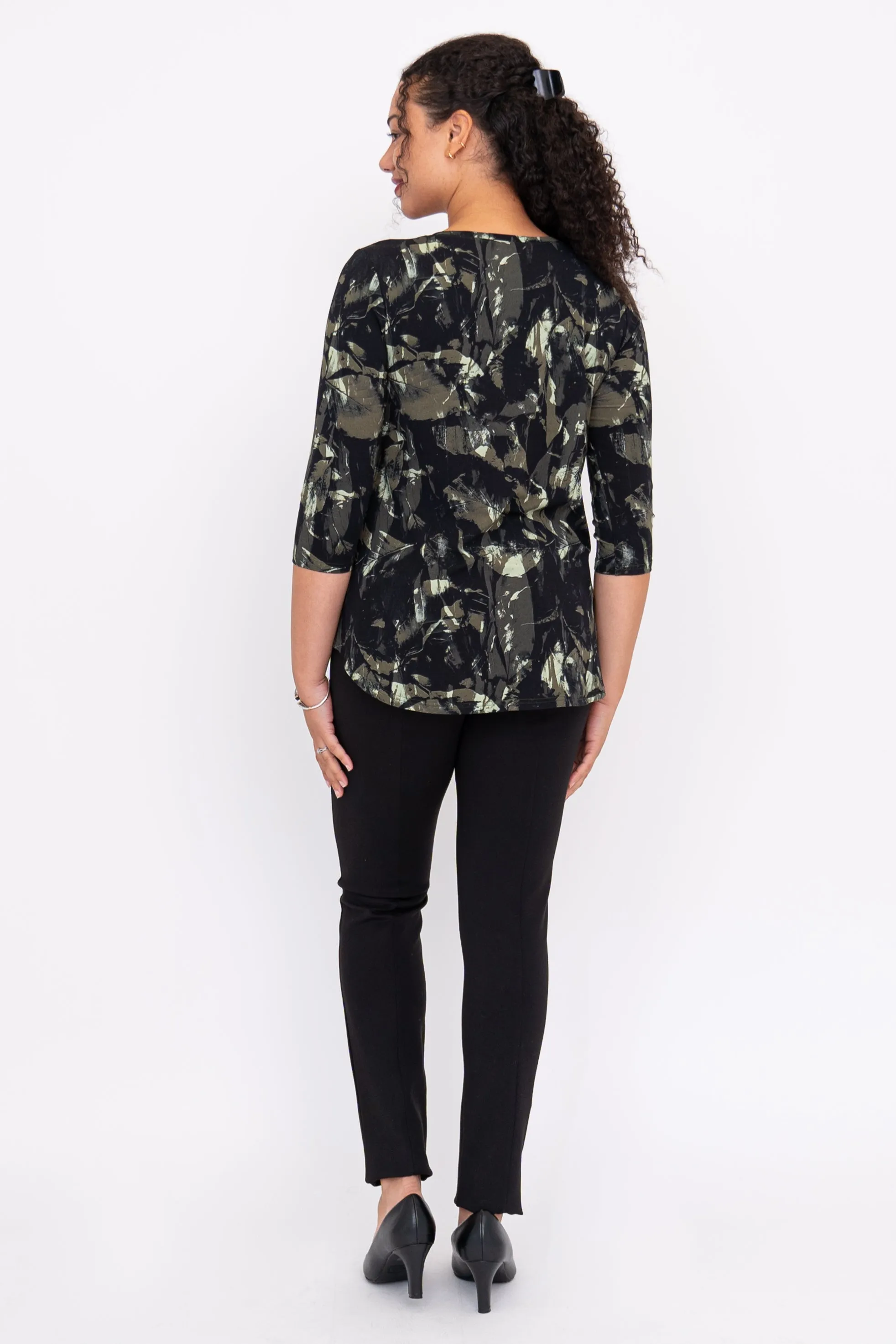 Jazz 3/4 Top, Khaki Oak, Bamboo sold by Blue Sky product image thumbnail 5