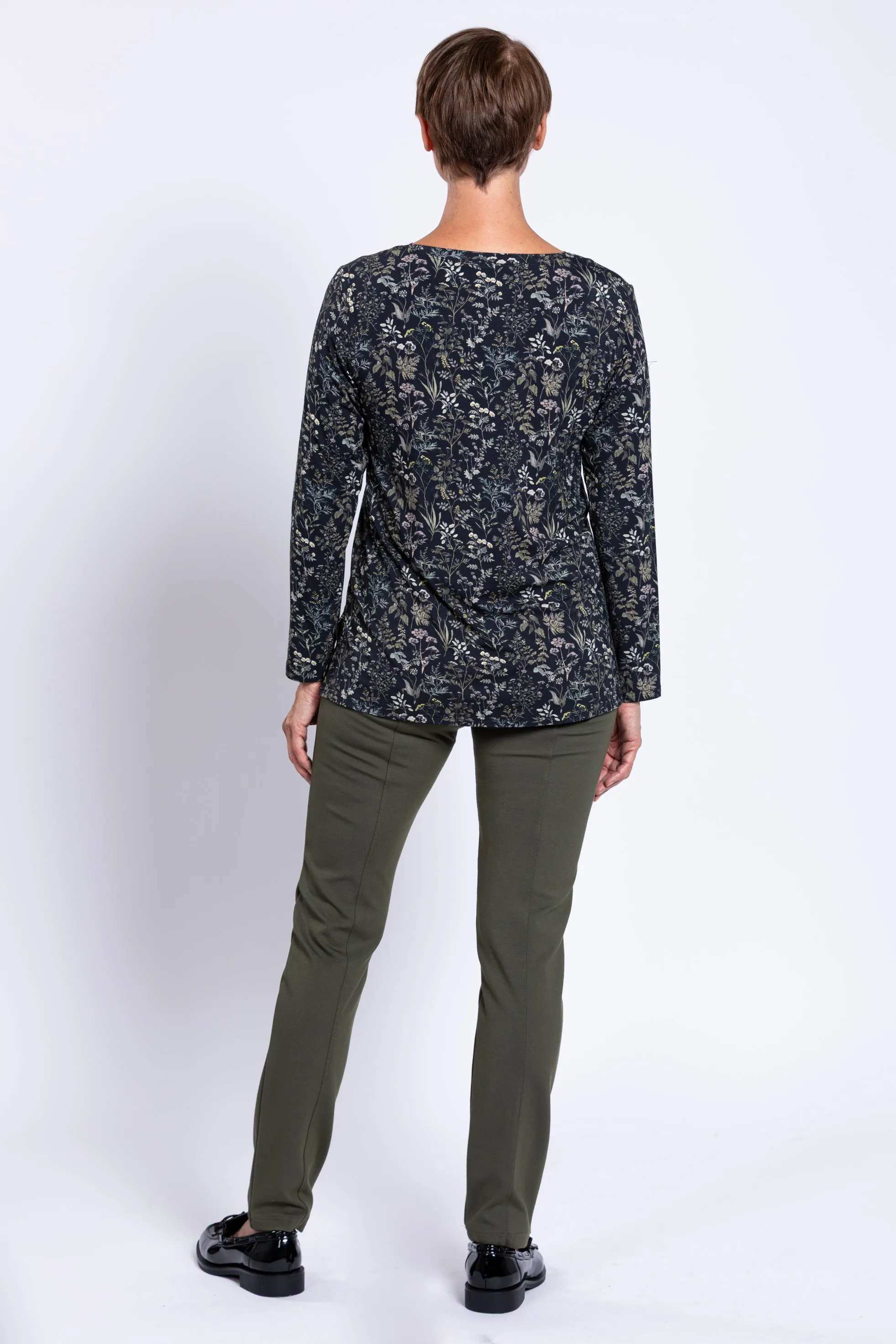 Margie Top, Khaki Herbal, Bamboo sold by Blue Sky product image thumbnail 4