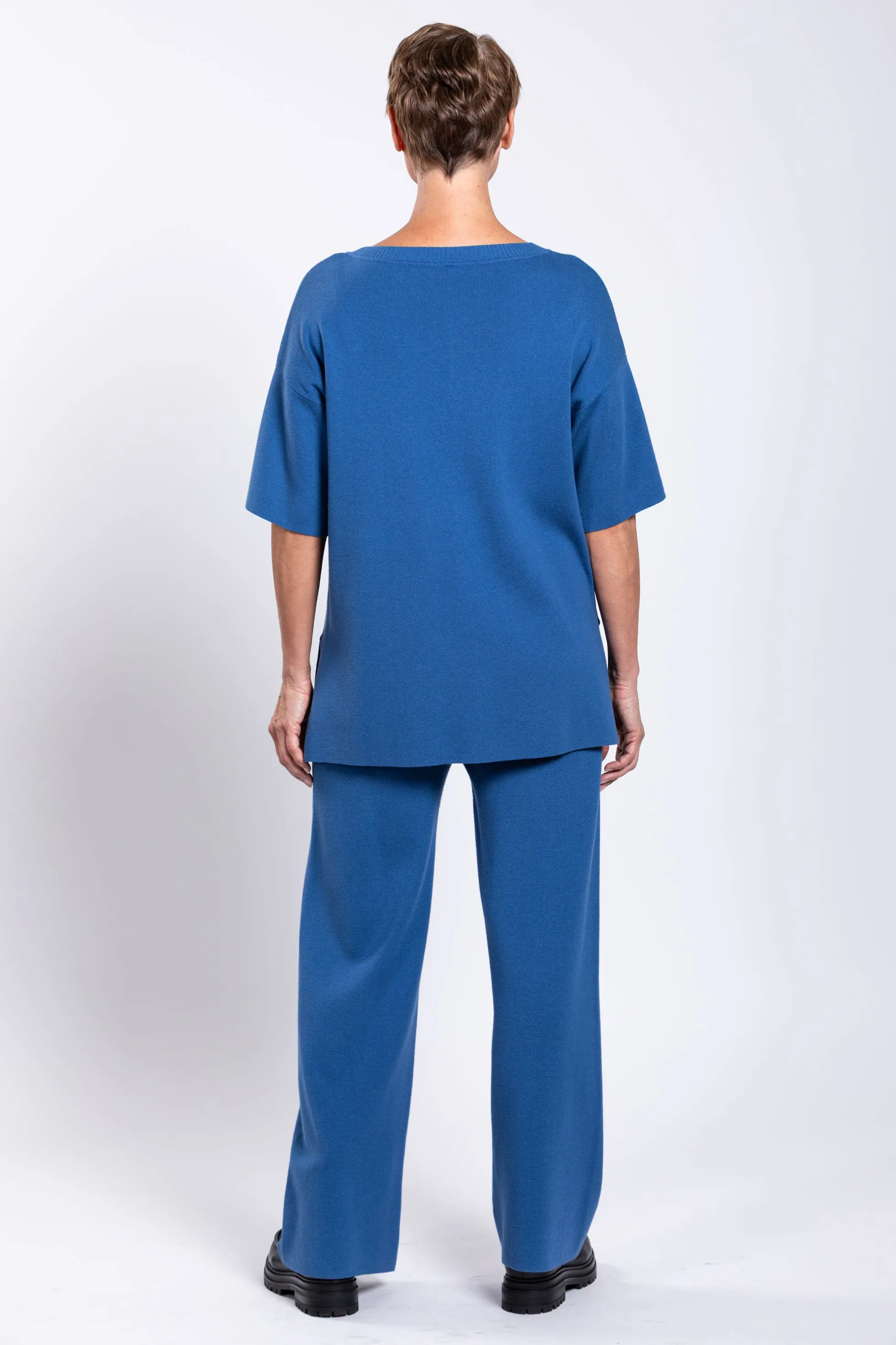 Bailey Pant, Blue, Cotton sold by Blue Sky product image thumbnail 3