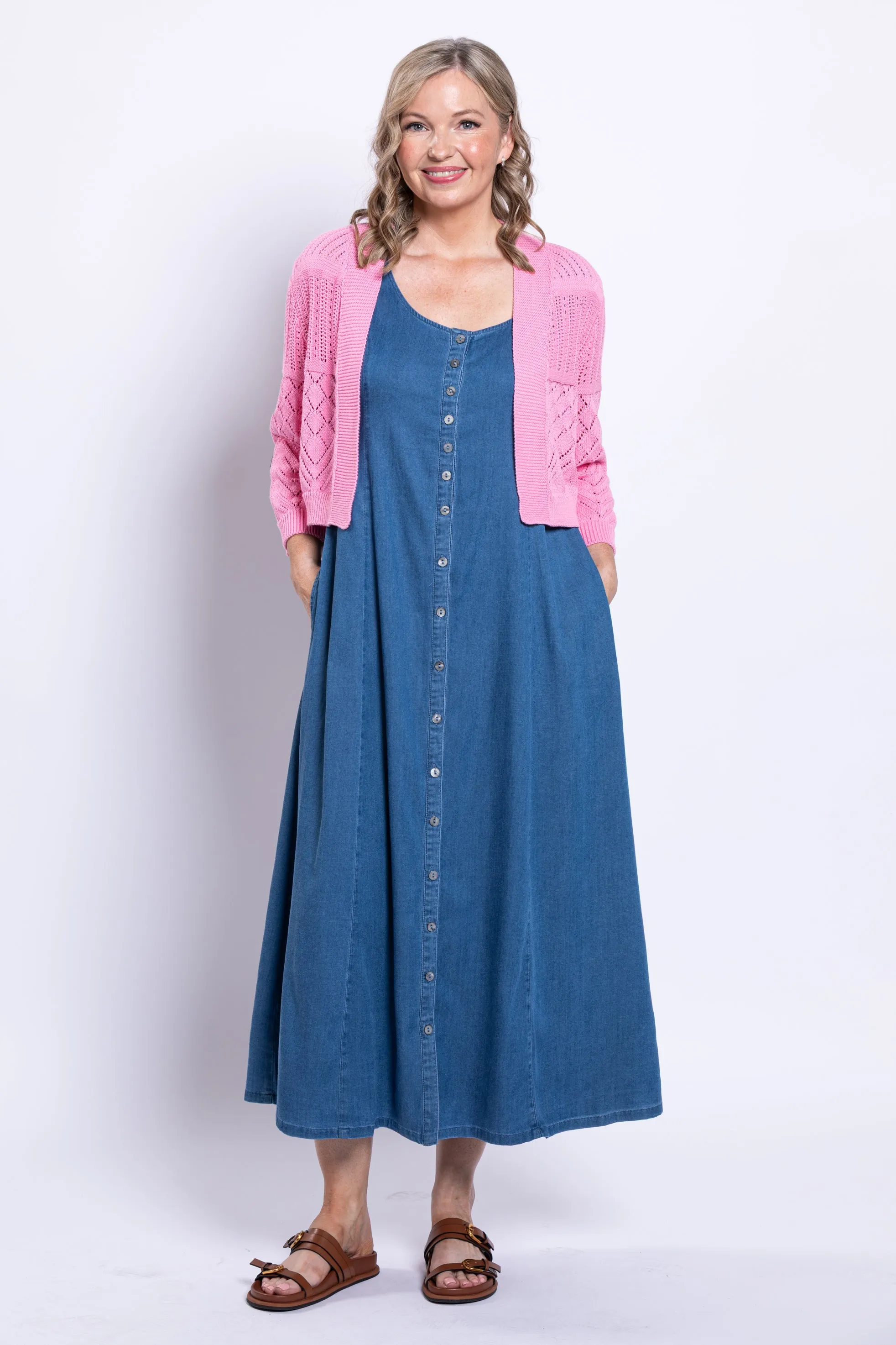Aldi Sweater, Pink, Cotton sold by Blue Sky product image thumbnail 4