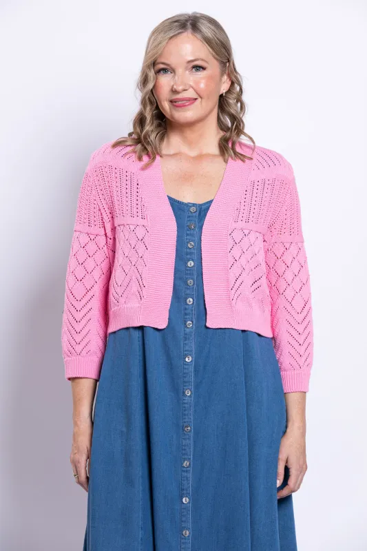 Aldi Sweater, Pink, Cotton sold by Blue Sky