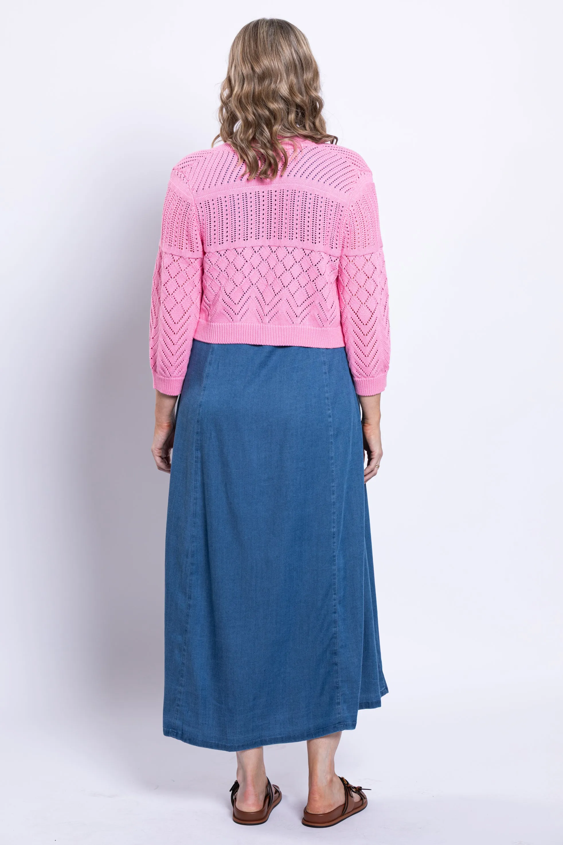 Aldi Sweater, Pink, Cotton sold by Blue Sky product image thumbnail 5