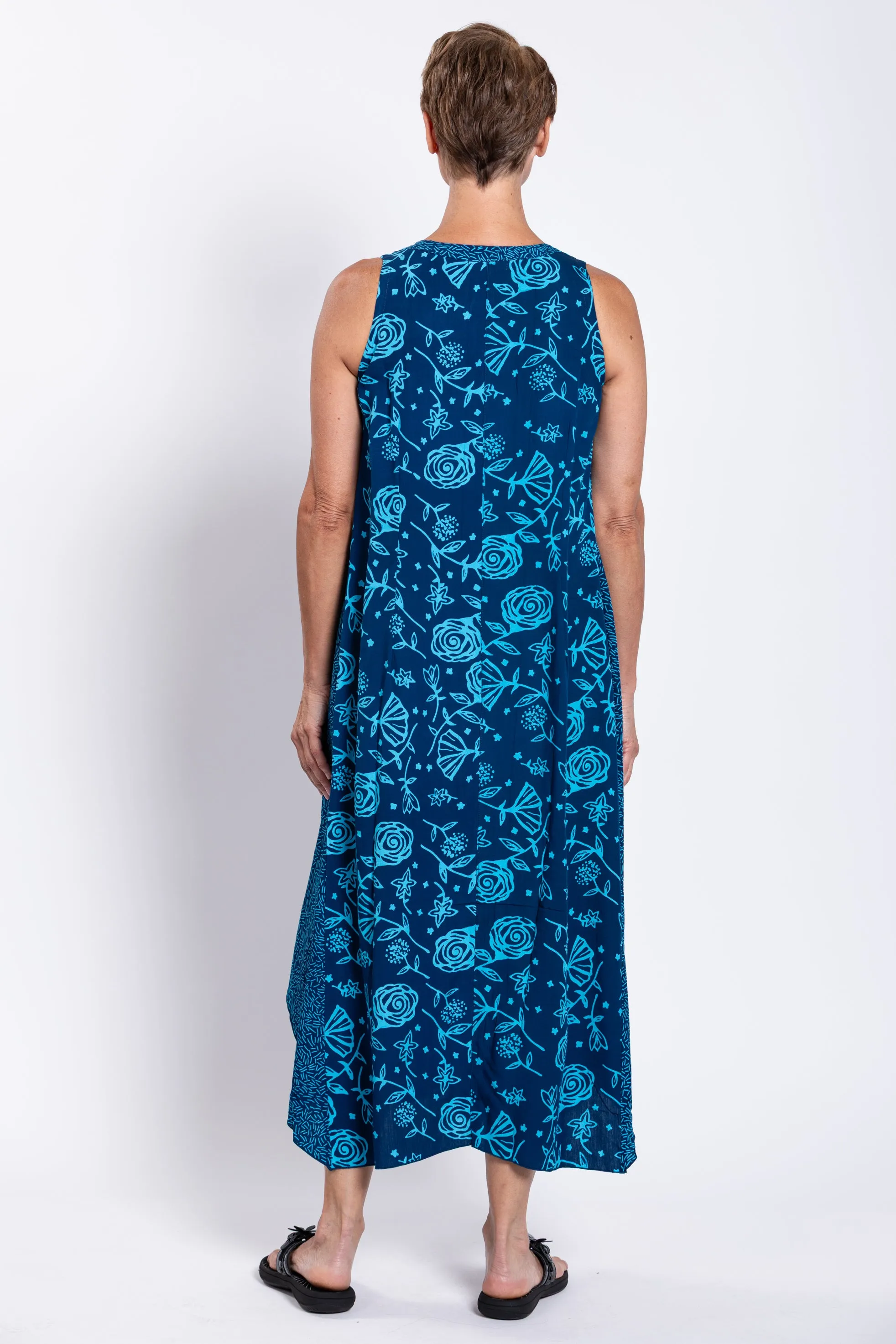 Ari Dress, Indigo Floral sold by Blue Sky product image thumbnail 4