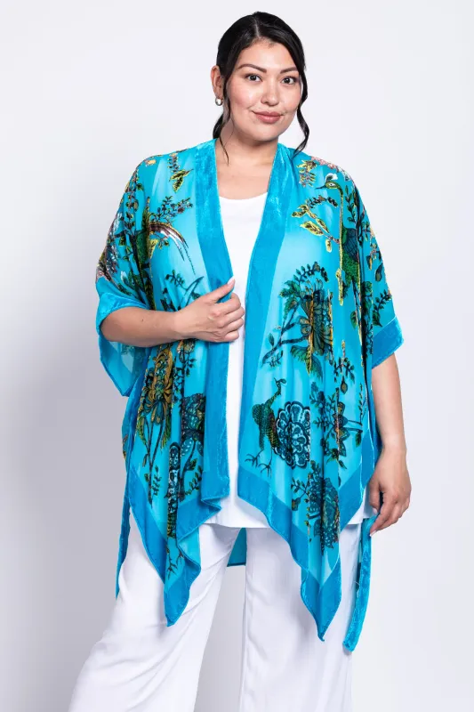 Darcy #35, Turquoise Fringe sold by Blue Sky