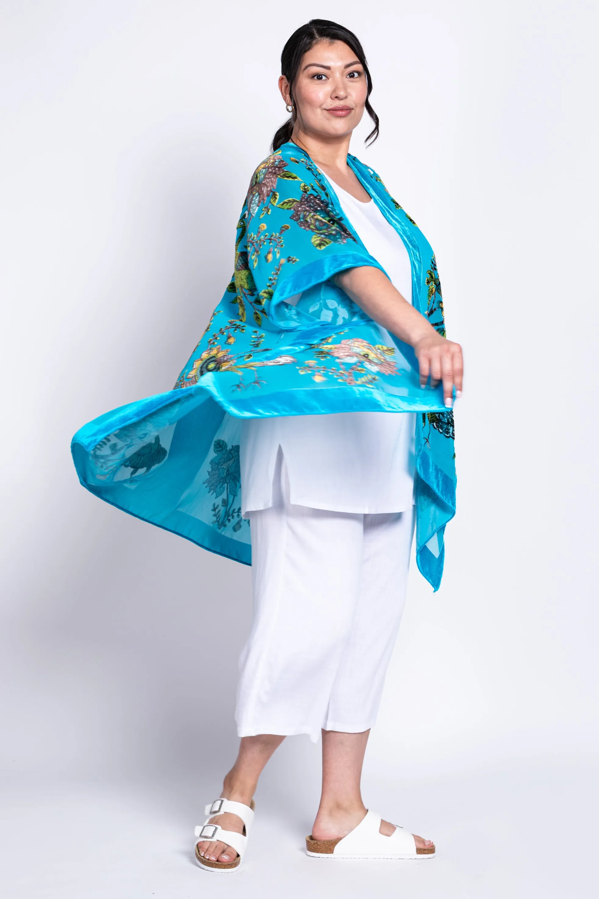 Darcy #35, Turquoise Fringe sold by Blue Sky product image thumbnail 3