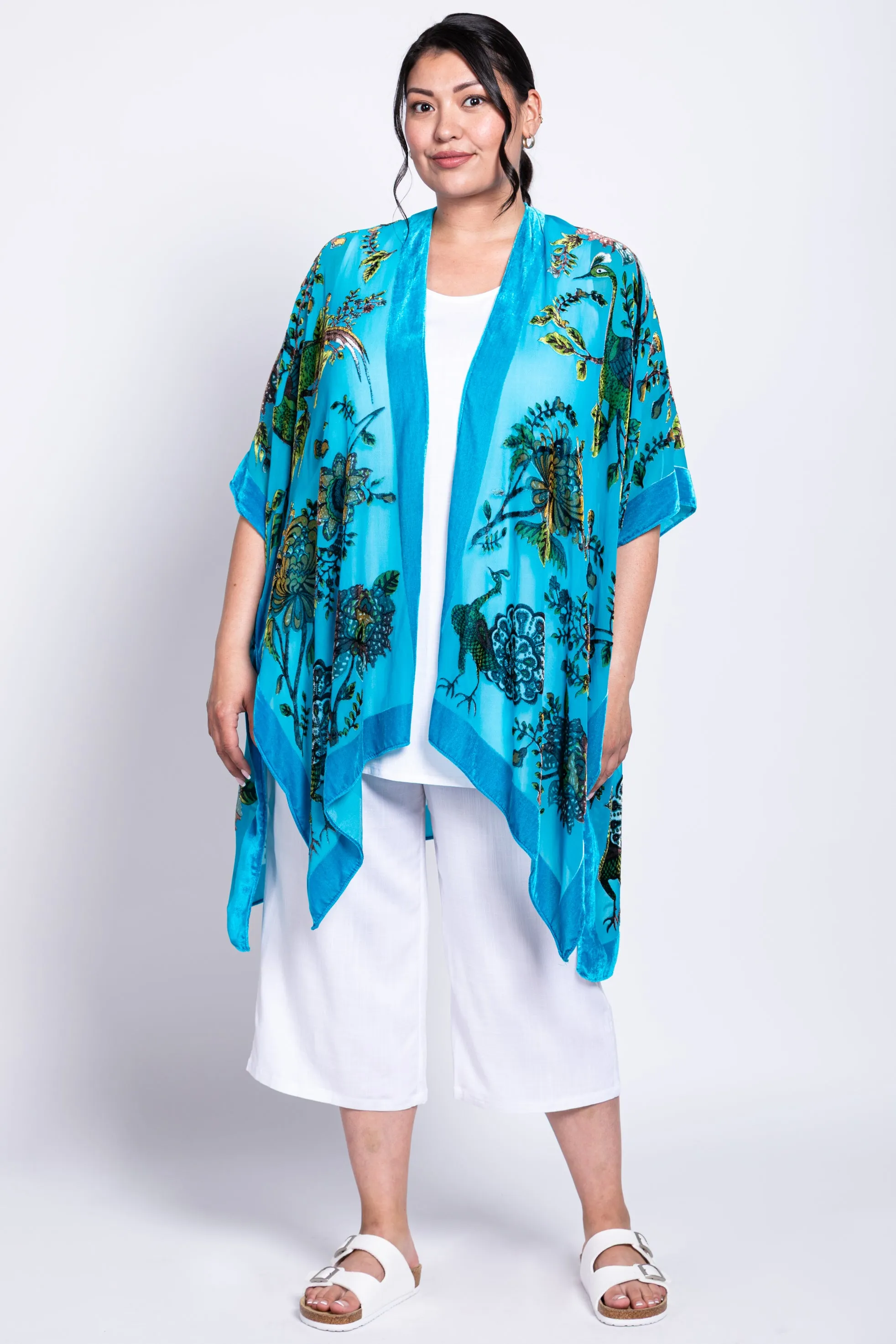 Darcy #35, Turquoise Fringe sold by Blue Sky product image thumbnail 2