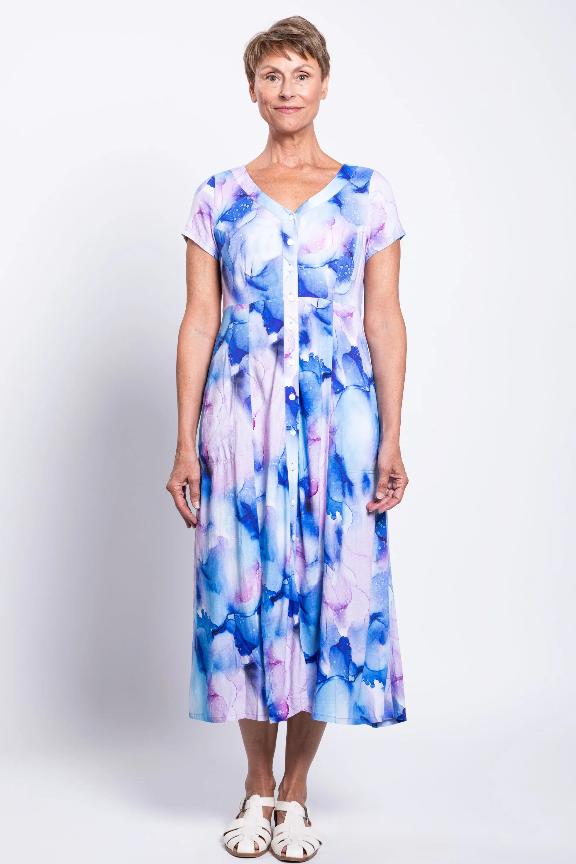 Morgan Dress, Salisbury, Linen Bamboo - Final Sale sold by Blue Sky product image thumbnail 2