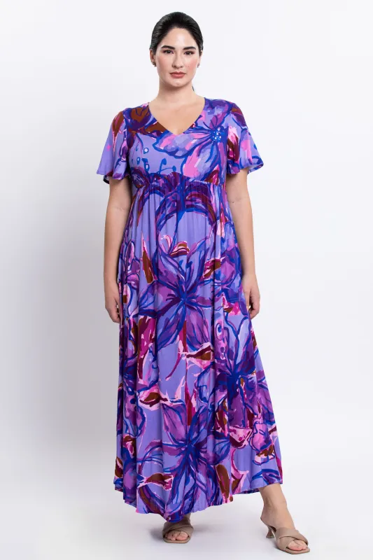 Jane Dress, Lily Love, Linen Bamboo sold by Blue Sky