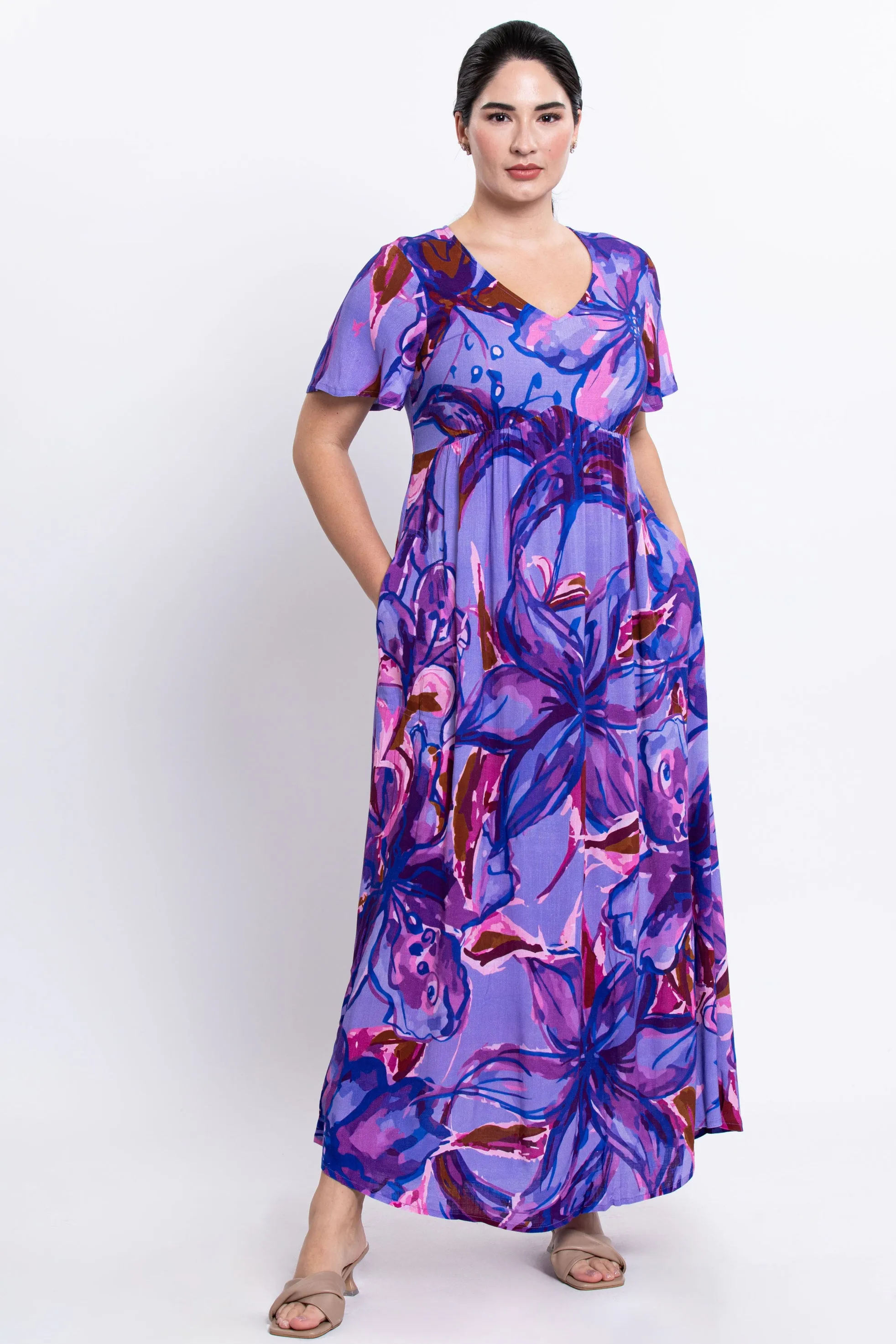 Jane Dress, Lily Love, Linen Bamboo sold by Blue Sky product image thumbnail 3