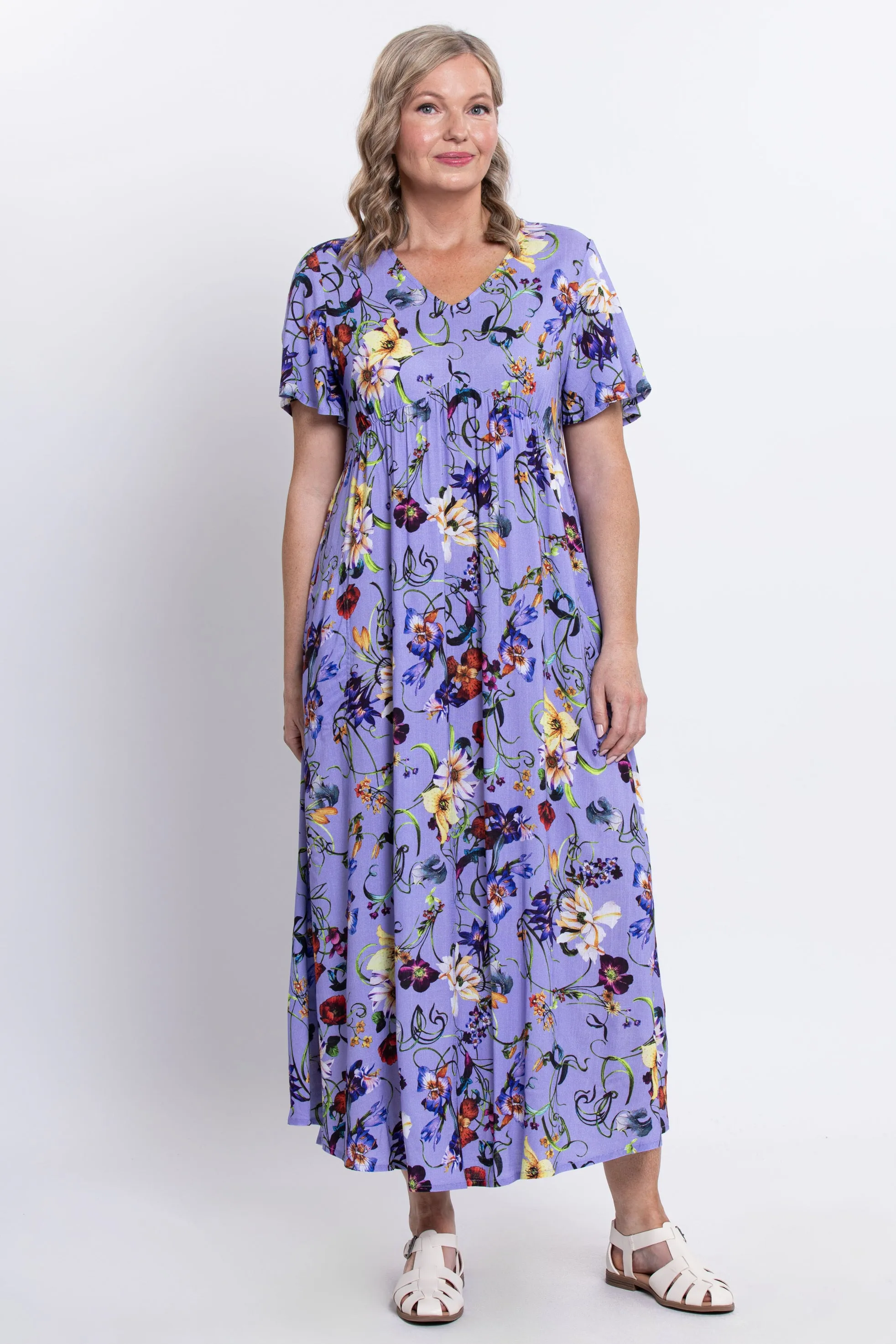 Jane Dress, Lovalie, Linen Bamboo sold by Blue Sky product image thumbnail 4