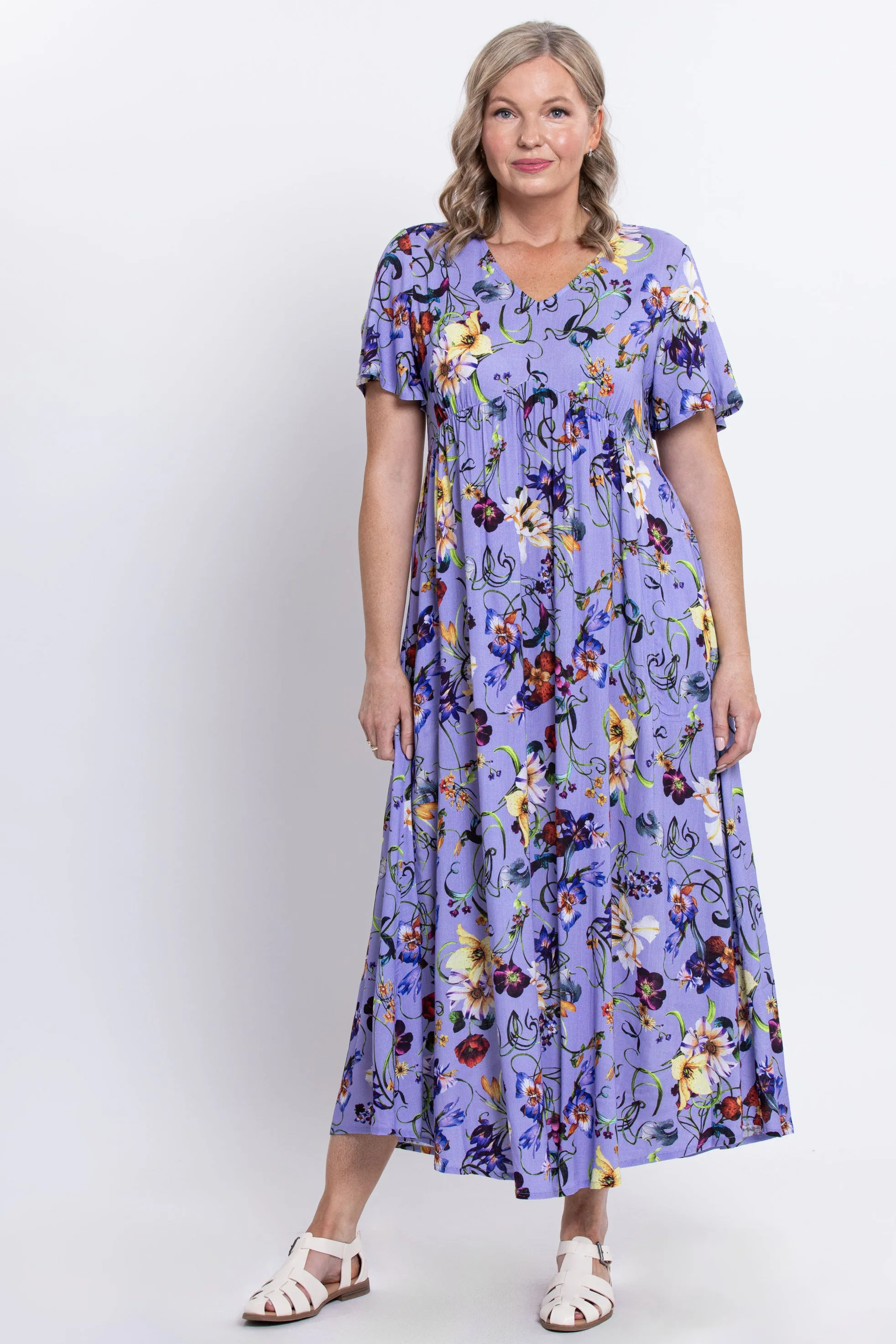 Jane Dress, Lovalie, Linen Bamboo sold by Blue Sky product image thumbnail 3