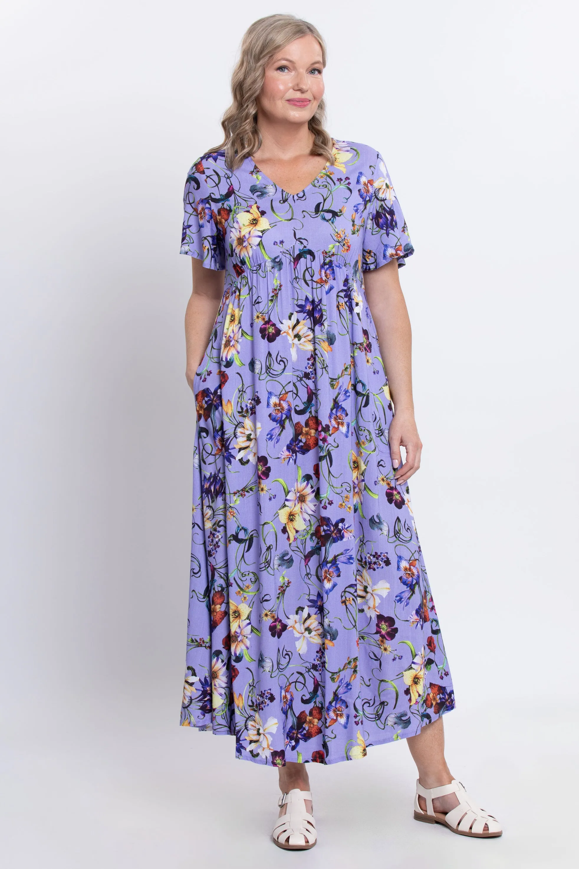 Jane Dress, Lovalie, Linen Bamboo sold by Blue Sky product image thumbnail 2