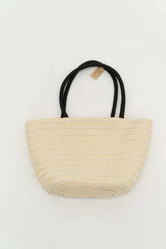Sandy Handbag, White sold by Blue Sky