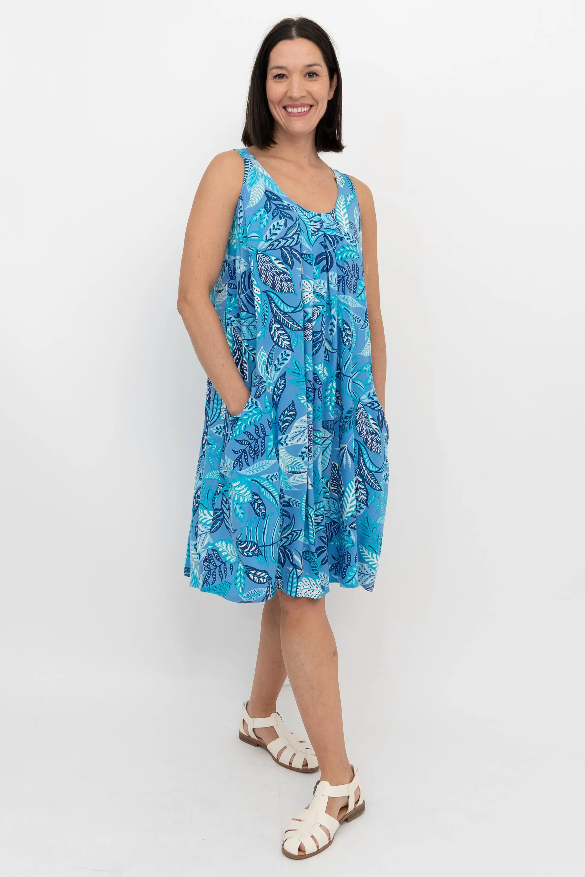 Peachy Dress, Kootenay Summer sold by Blue Sky