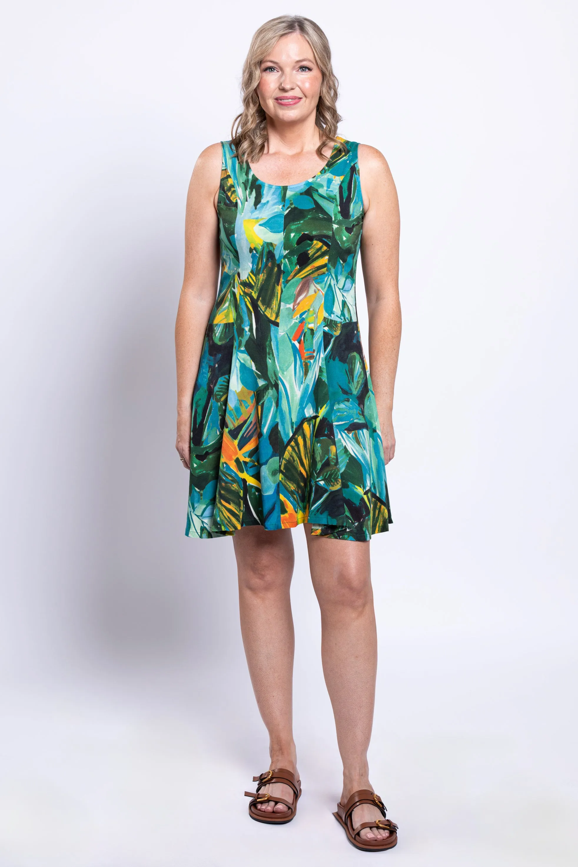 Ava Dress, Greenroom, Linen Bamboo sold by Blue Sky product image thumbnail 4