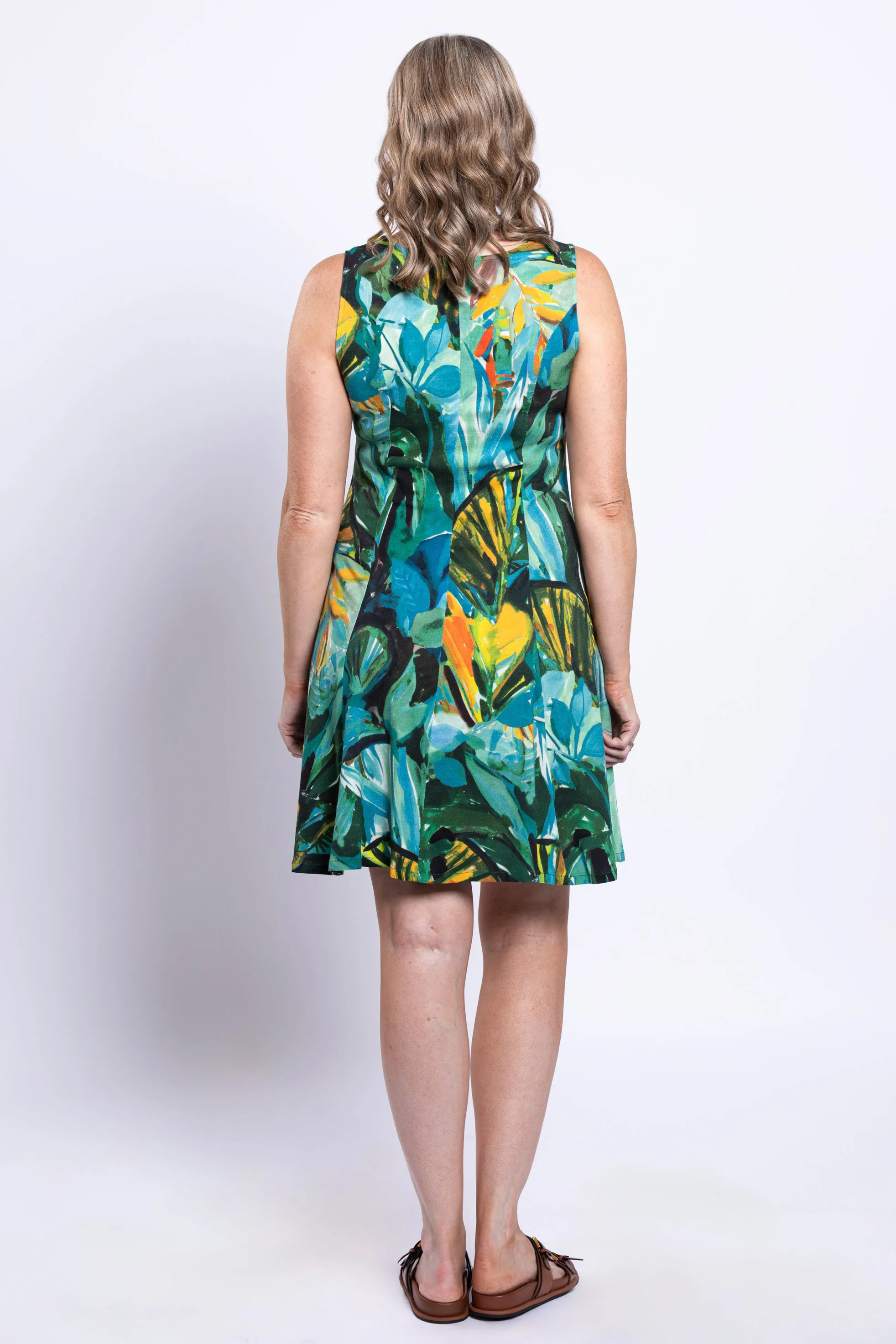 Ava Dress, Greenroom, Linen Bamboo sold by Blue Sky product image thumbnail 5