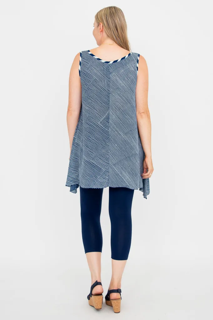 Swing Tank, Indigo Stripe sold by Blue Sky product image thumbnail 4