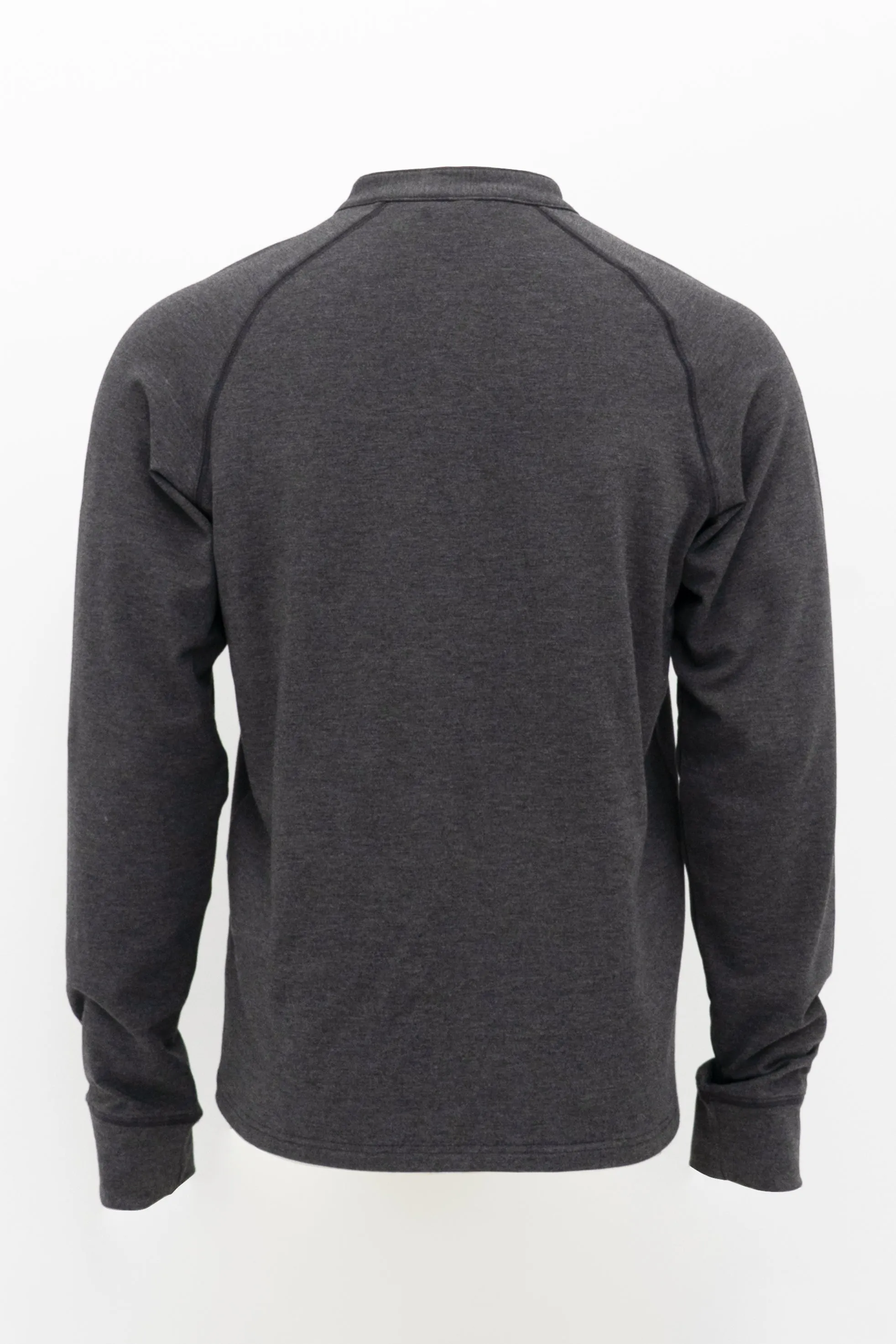 Henley Men's Shirt, Graphite, Bamboo sold by Blue Sky product image thumbnail 2