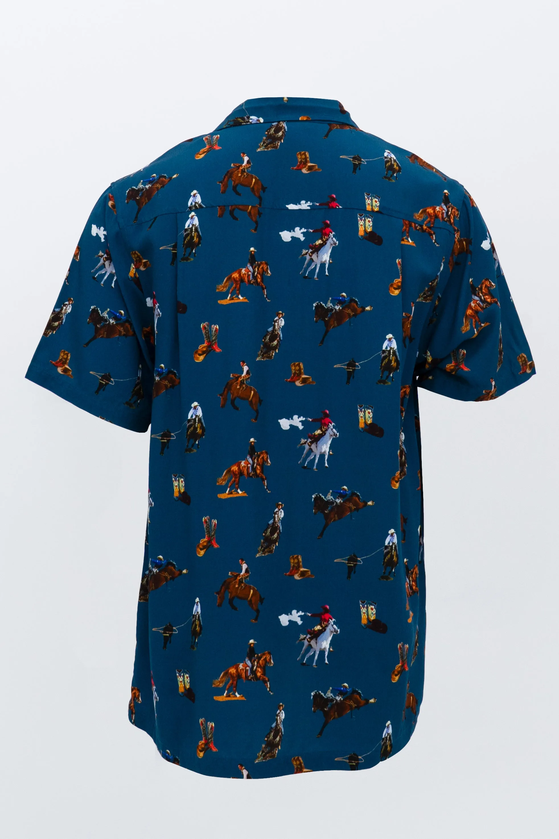 Dino Shirt, Cowboy, Woven Bamboo sold by Blue Sky product image thumbnail 2