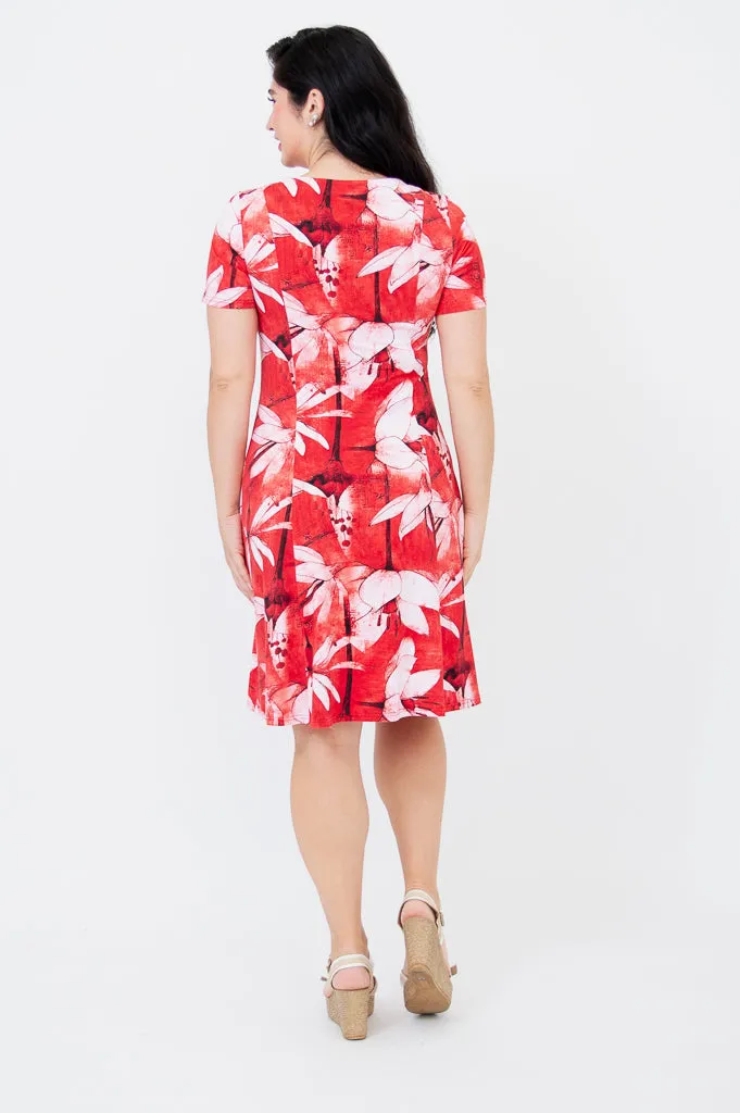 Rhonda Dress, Passion, Bamboo sold by Blue Sky product image thumbnail 4