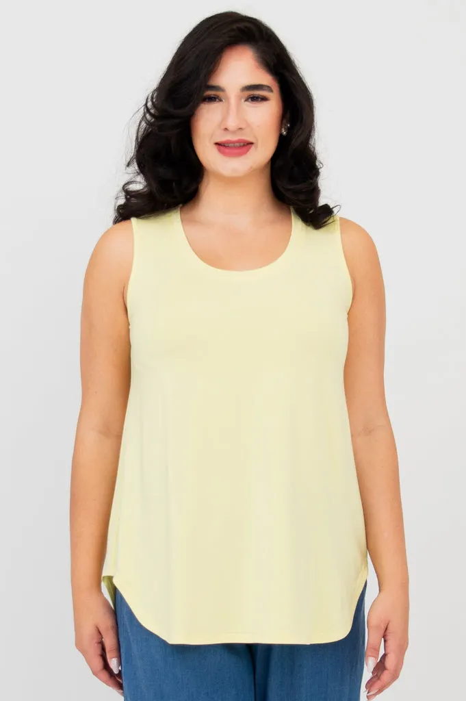 Jazz Tank, Sunshine, Bamboo sold by Blue Sky