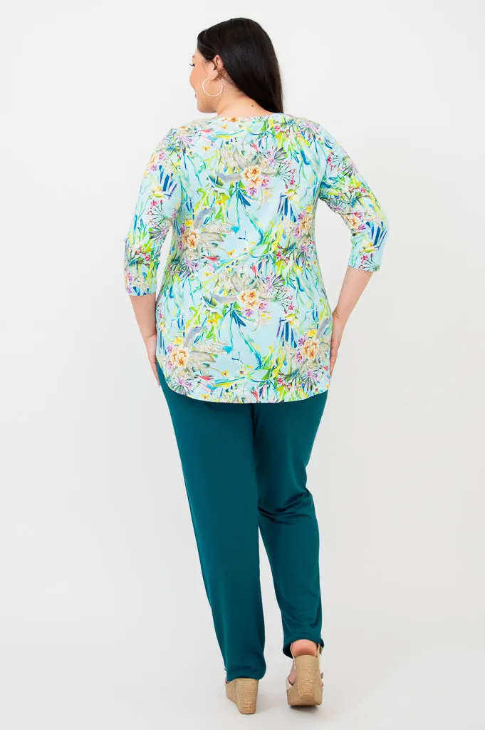 Jackie 3/4 Top, Genuine, Bamboo sold by Blue Sky product image thumbnail 4