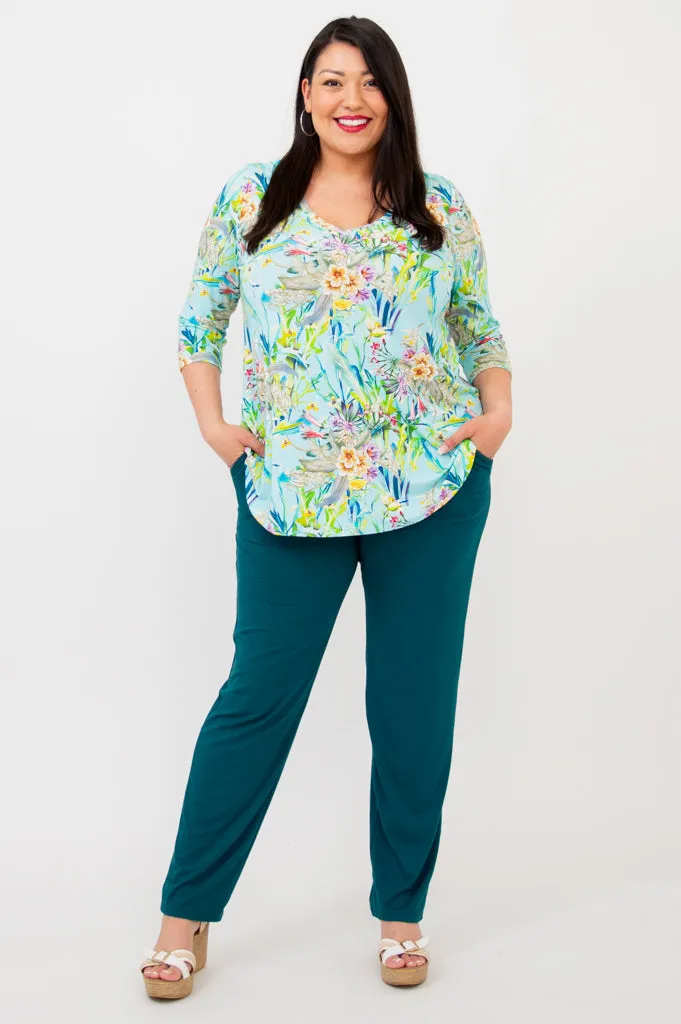 Jackie 3/4 Top, Genuine, Bamboo sold by Blue Sky product image thumbnail 2