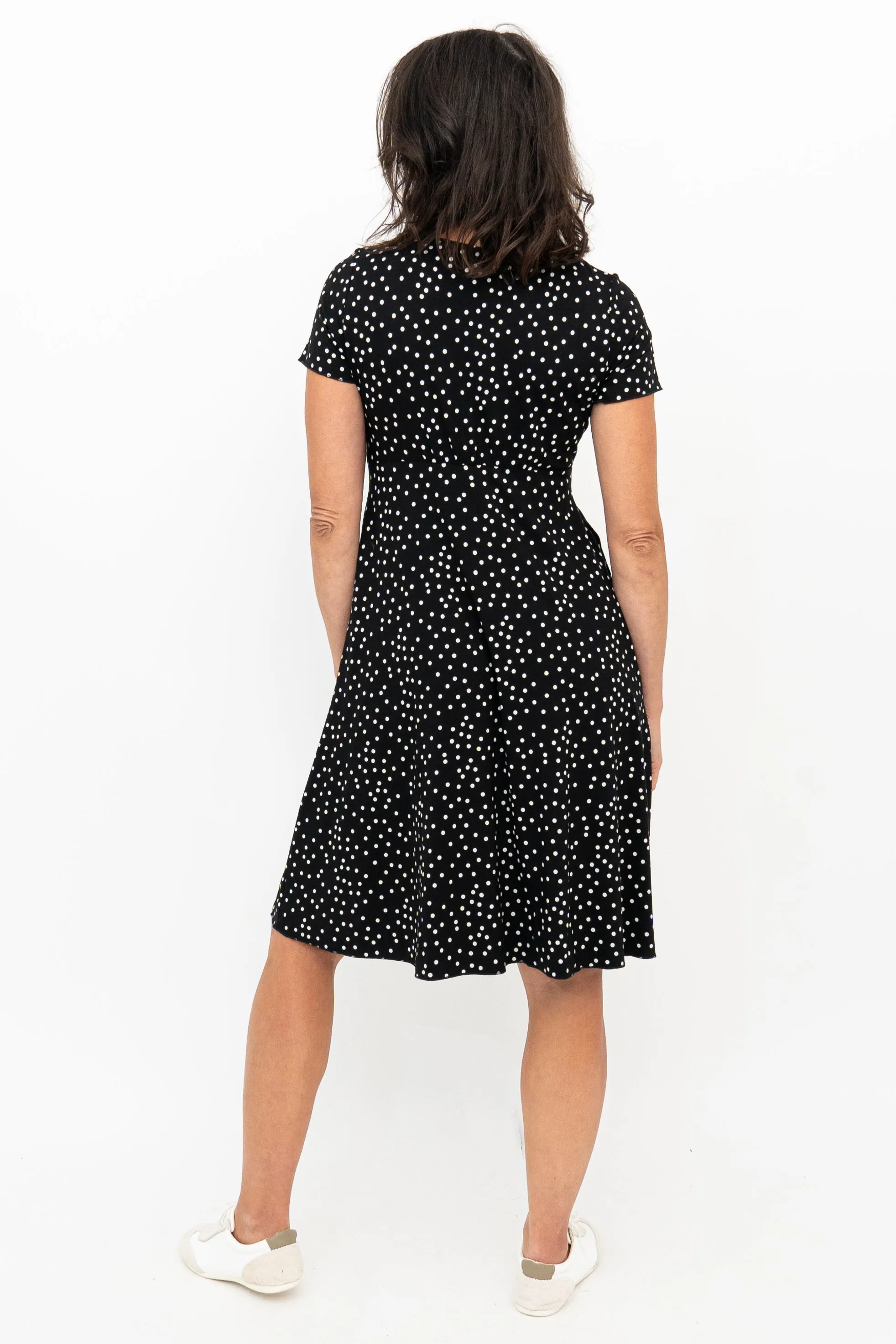 Aurora Dress, Polka, Bamboo sold by Blue Sky product image thumbnail 3