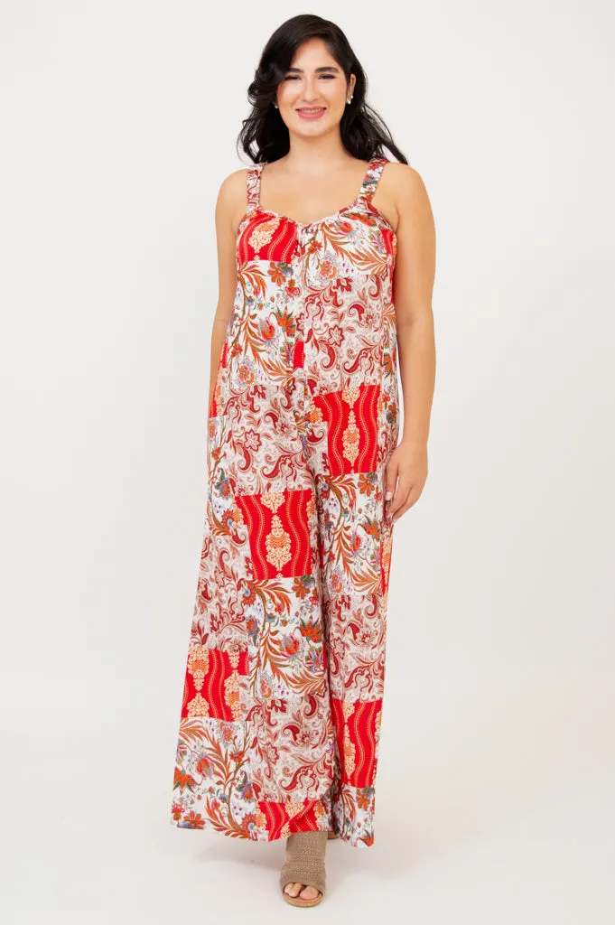 Joanna Jumpsuit, Charm, Linen Bamboo sold by Blue Sky product image thumbnail 2