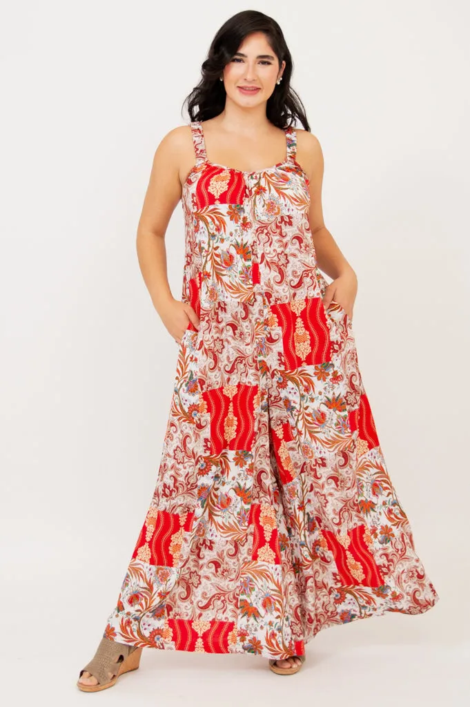 Joanna Jumpsuit, Charm, Linen Bamboo sold by Blue Sky product image thumbnail 3