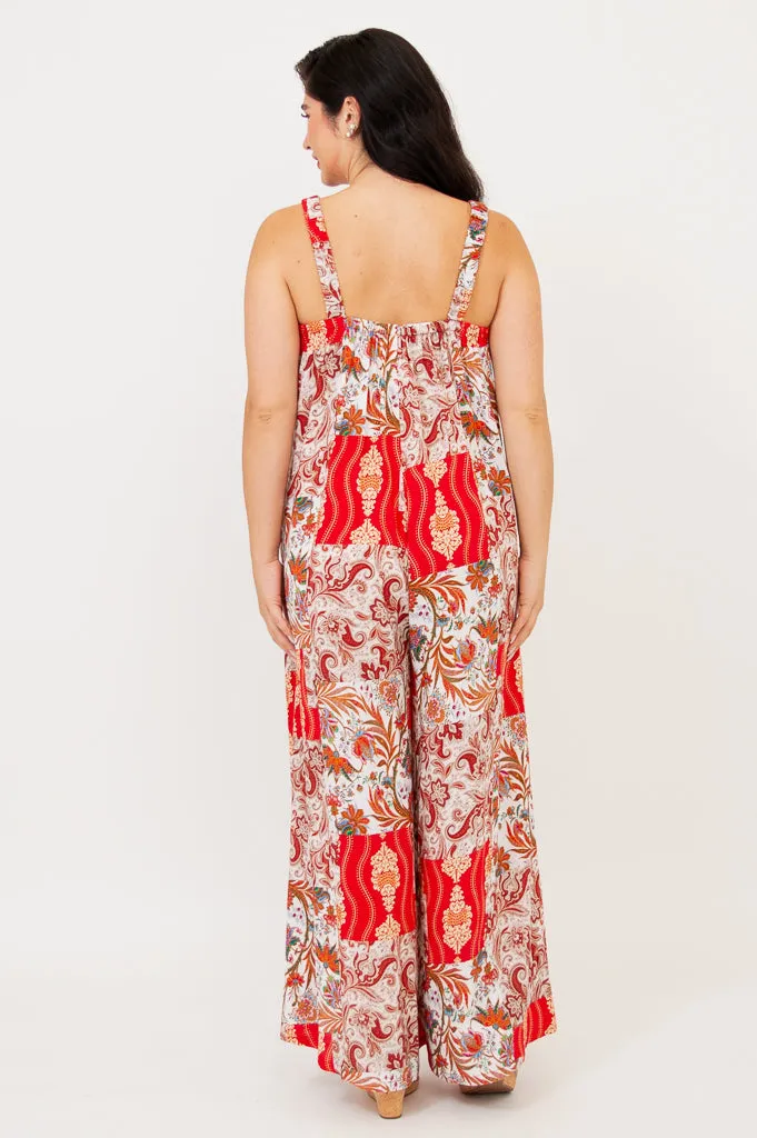 Joanna Jumpsuit, Charm, Linen Bamboo sold by Blue Sky product image thumbnail 5