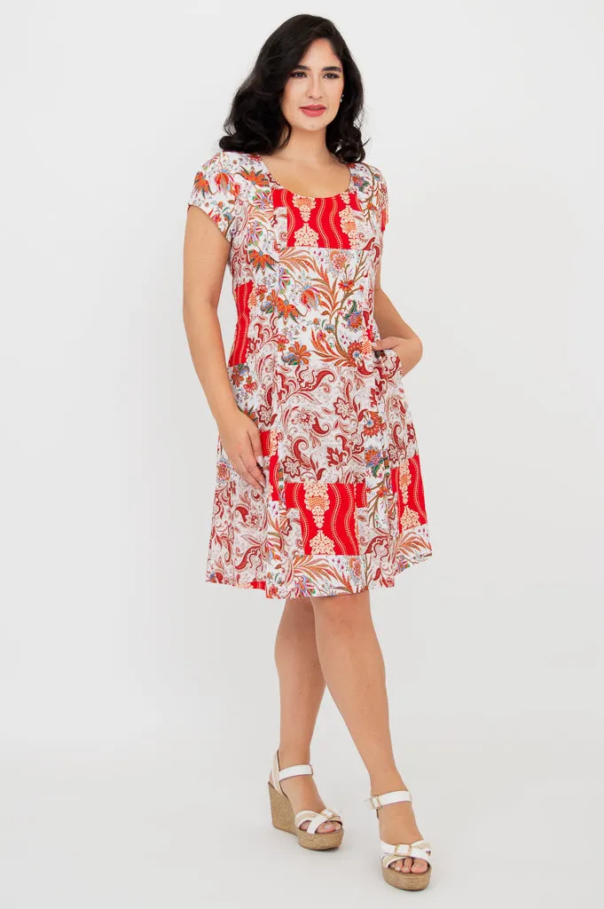 Anna Dress, Charm, Linen Bamboo sold by Blue Sky product image thumbnail 3