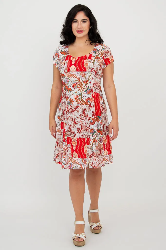 Anna Dress, Charm, Linen Bamboo sold by Blue Sky product image thumbnail 2