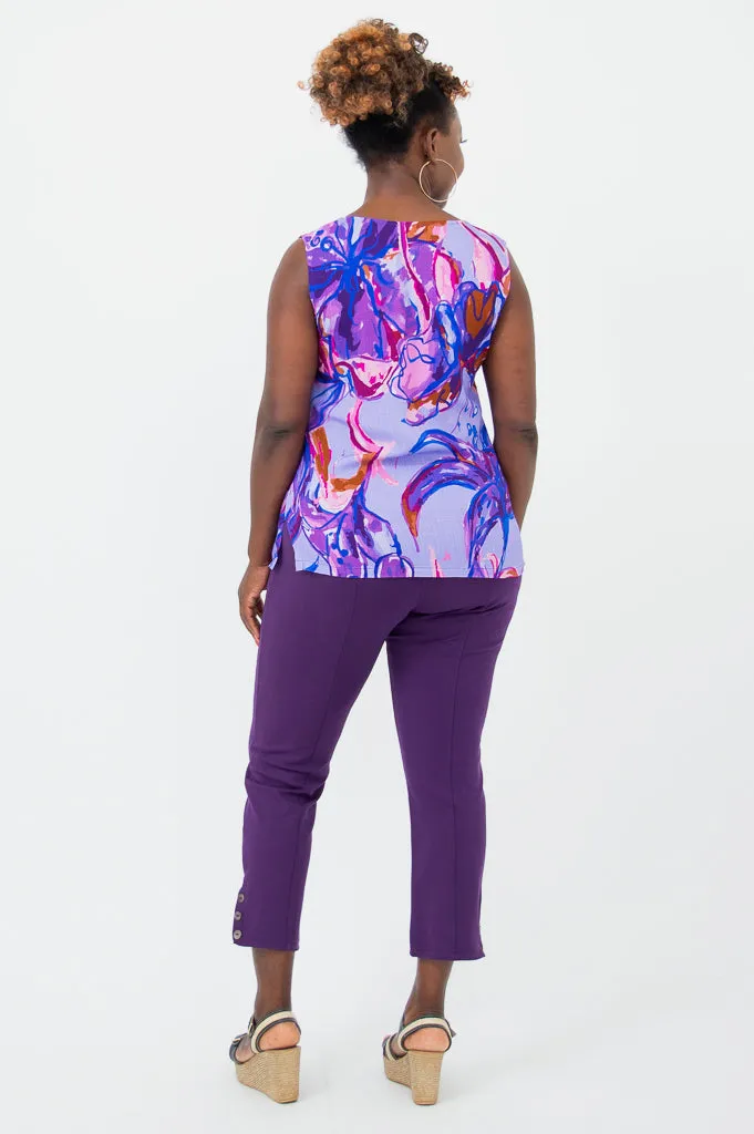 Hannah Tank, Lily Love, Linen Bamboo sold by Blue Sky product image thumbnail 4