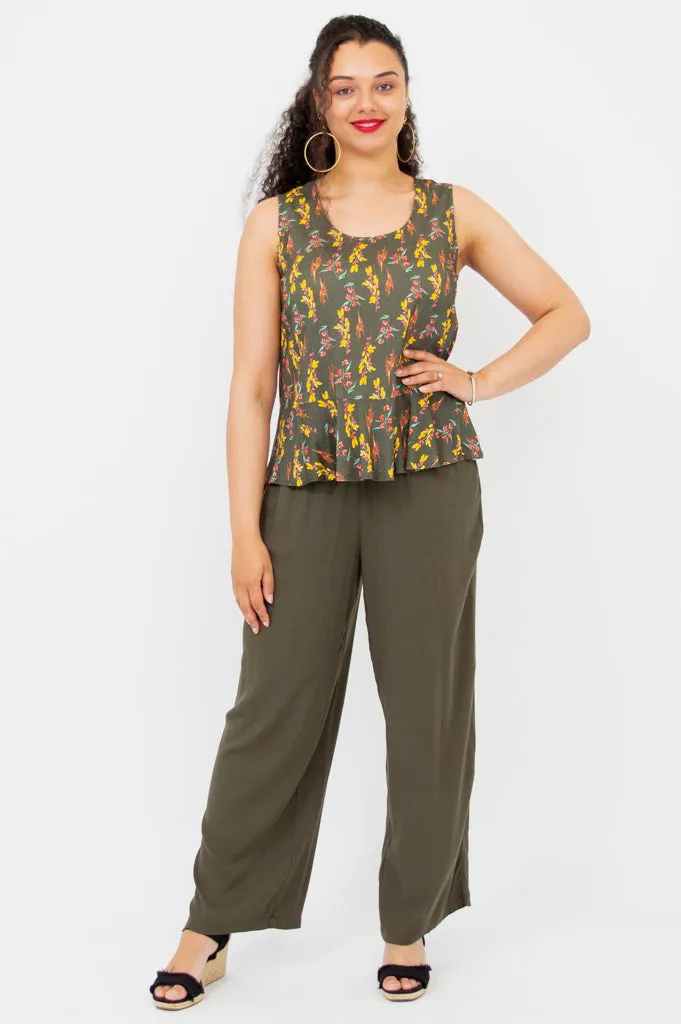 Ginny Tank, Wonder, Linen Bamboo sold by Blue Sky product image thumbnail 2