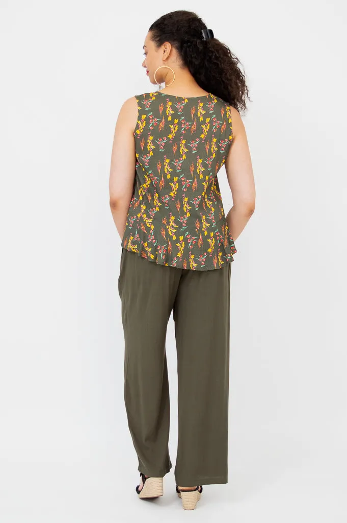 Ginny Tank, Wonder, Linen Bamboo sold by Blue Sky product image thumbnail 4