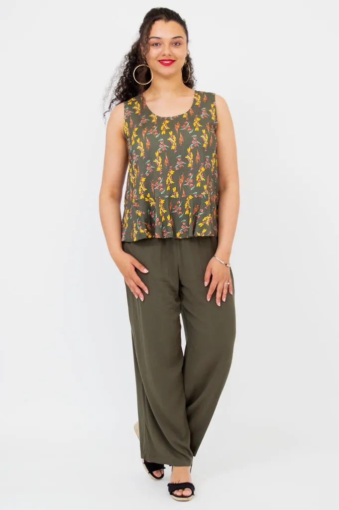 Ginny Tank, Wonder, Linen Bamboo sold by Blue Sky product image thumbnail 3