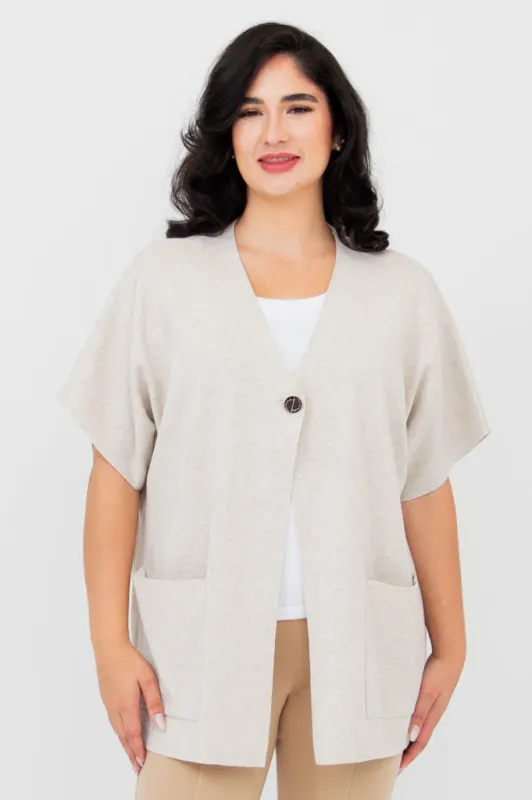 Josie Sweater, Natural, Cotton sold by Blue Sky