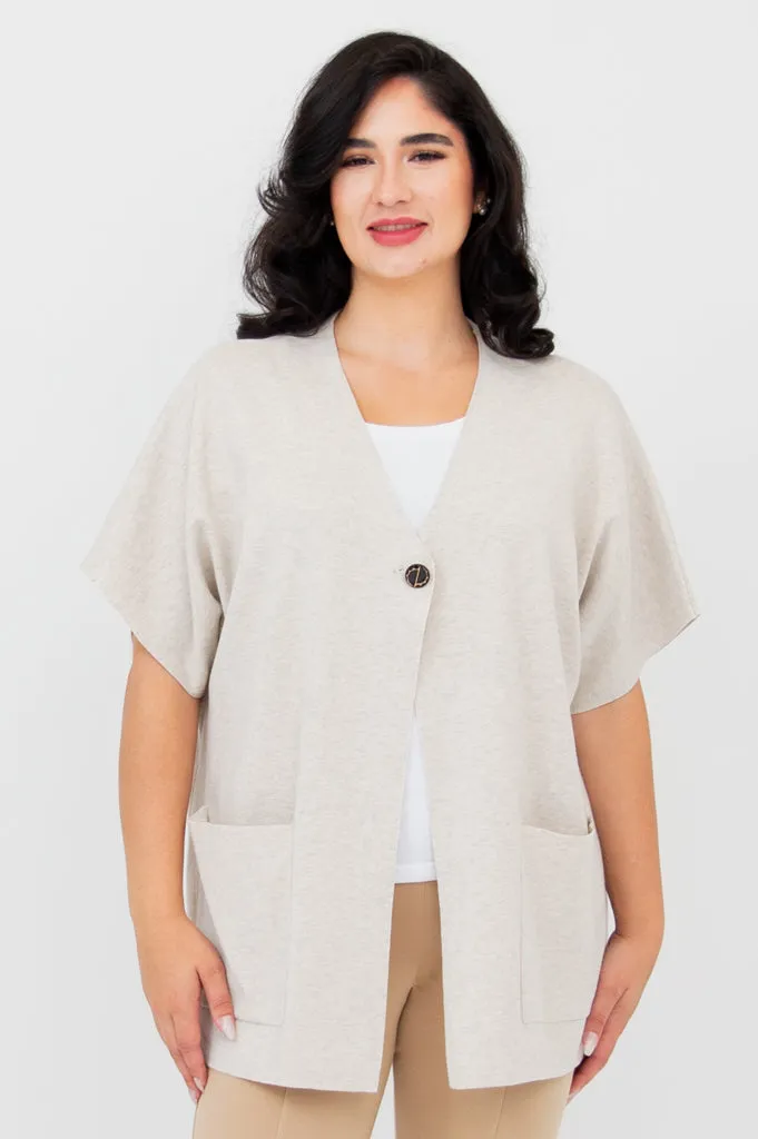 Josie Sweater, Natural, Cotton sold by Blue Sky