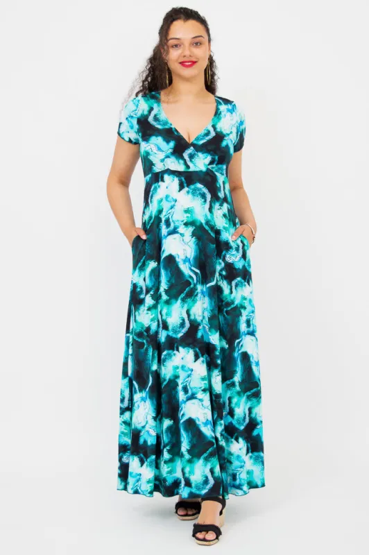 Aurora Maxi Dress, Charisma, Bamboo sold by Blue Sky