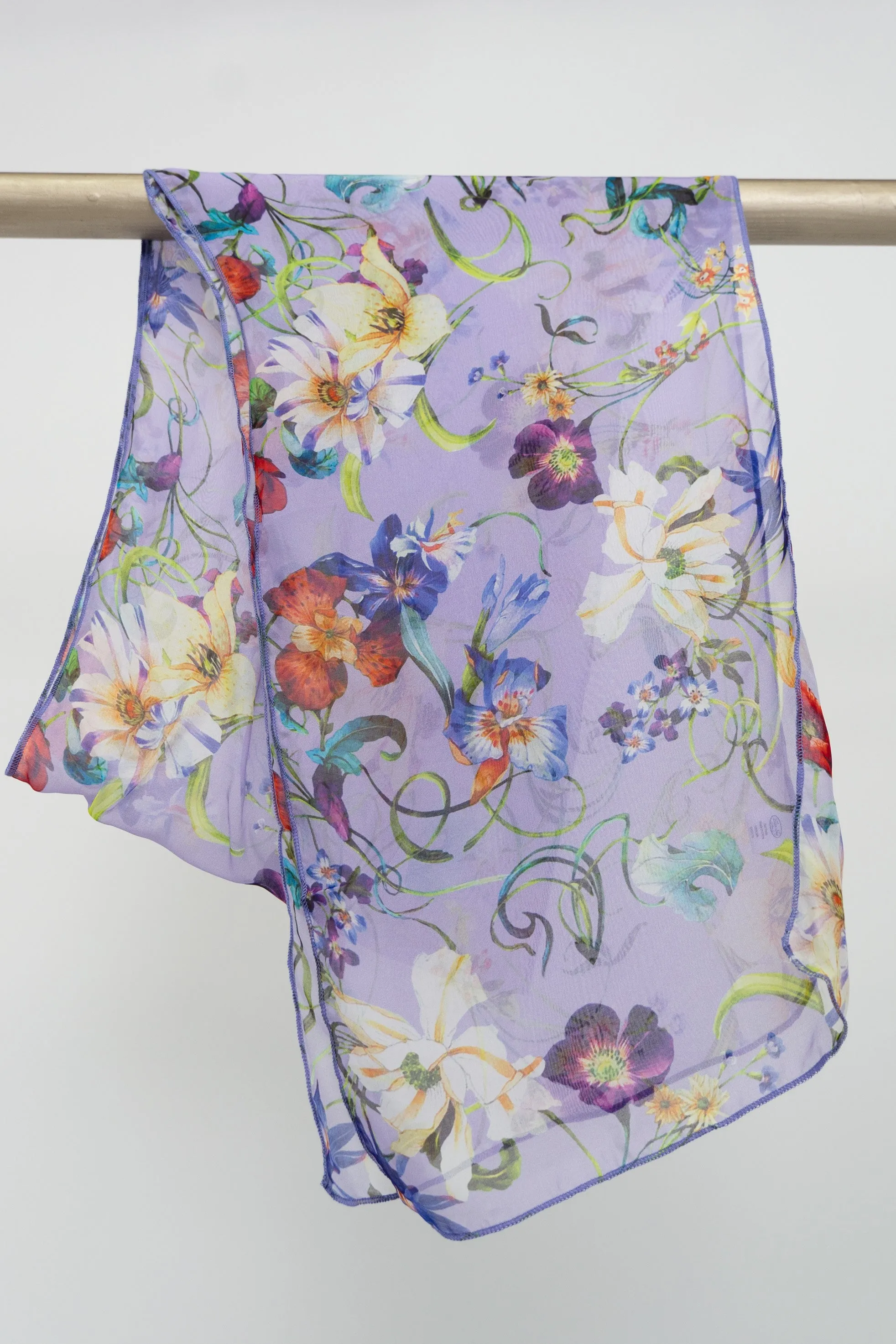 Large Silk Scarf, Lovalie sold by Blue Sky