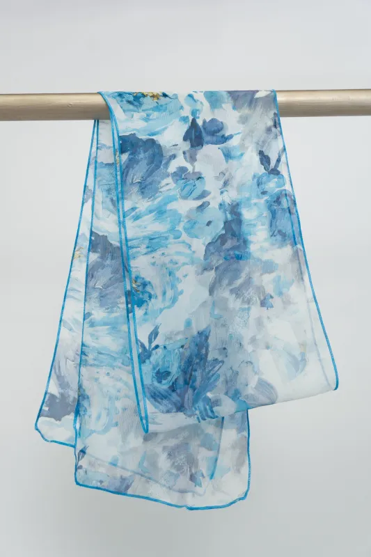 Large Silk Scarf, Muse sold by Blue Sky