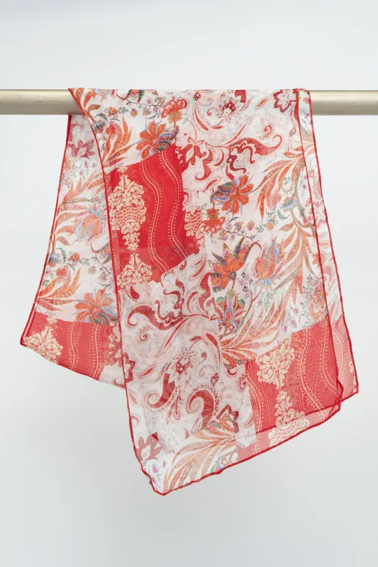 Large Silk Scarf, Charm sold by Blue Sky